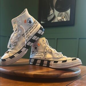 OFF WHITE CHUCK TAYLORS